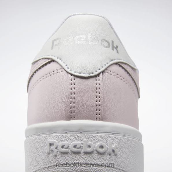 Reebok club c 85 dviviečiai batai - klasės mokykla FTYF81442 porcelianas rožinis/ftwr baltas/sidabras met. vaikai