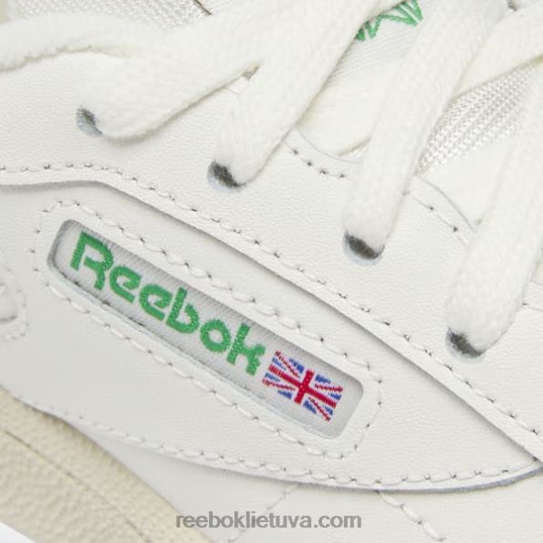 Reebok club c batai – ikimokykliniai FTYF81411 kreida/glen žalia vaikai