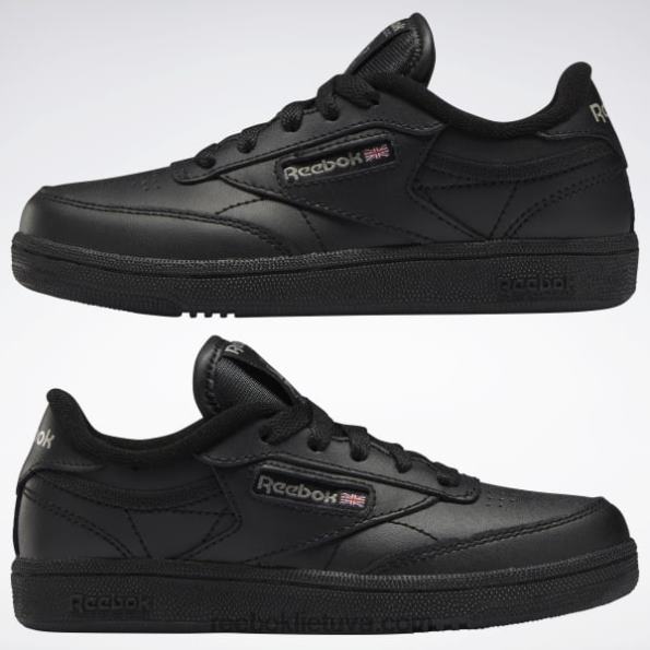 Reebok club c batai – ikimokykliniai FTYF81429 juoda / anglis vaikai