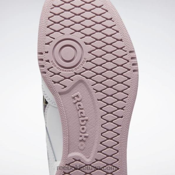 Reebok club c keršto bateliai - klasės mokykla FTYF81428 ftwr balta / užpilta alyvinė / ryški ochra vaikai