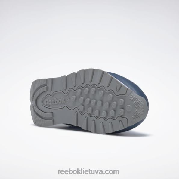 Reebok dc klasikiniai odiniai batai - mokykla FTYF81390 optimistiška mėlyna / raudona / miglota geltona vaikai