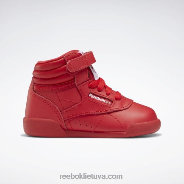 Reebok freestyle hi batai - bamblys FTYF81449 vektorius raudona/ftwr balta vaikai