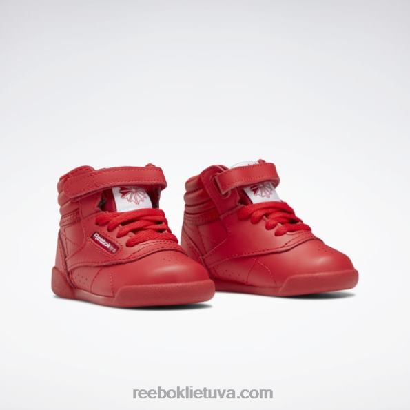 Reebok freestyle hi batai - bamblys FTYF81449 vektorius raudona/ftwr balta vaikai