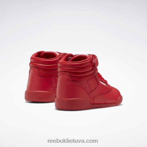 Reebok freestyle hi batai - bamblys FTYF81449 vektorius raudona/ftwr balta vaikai