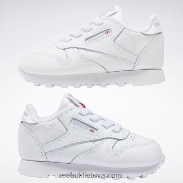 Reebok klasikiniai odiniai batai - bamblys FTYF81376 ftwr baltas vaikai