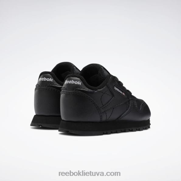 Reebok klasikiniai odiniai batai - bamblys FTYF81393 šerdis juoda vaikai