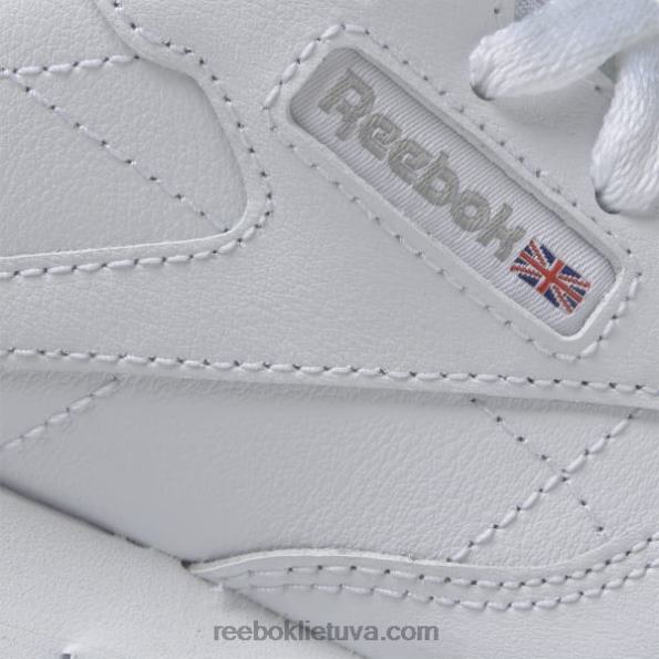 Reebok klasikiniai odiniai batai – ikimokykliniai FTYF81385 baltas vaikai