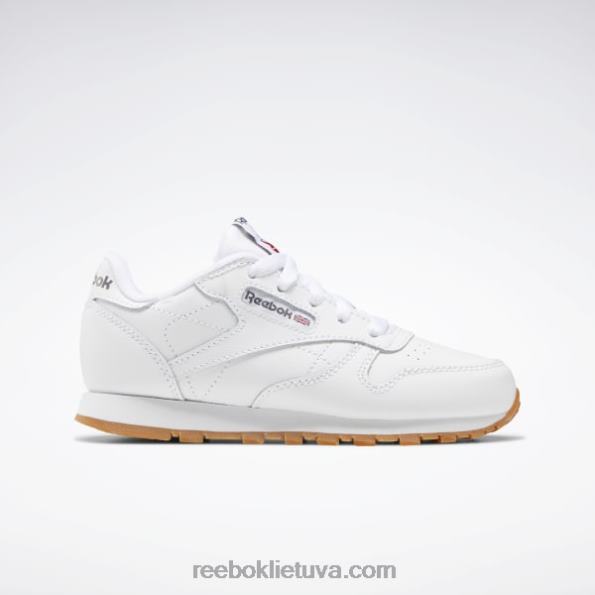 Reebok klasikiniai odiniai batai – ikimokykliniai FTYF81408 keli vaikai