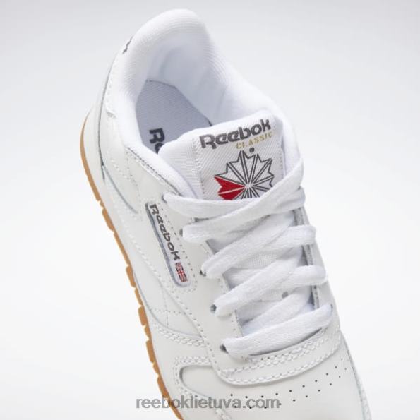 Reebok klasikiniai odiniai batai – ikimokykliniai FTYF81408 keli vaikai