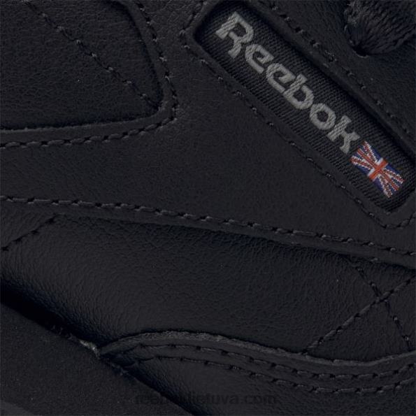 Reebok klasikiniai odiniai batai – ikimokykliniai FTYF81447 juodas vaikai