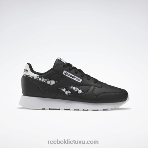 Reebok klasikiniai odiniai batai - klasės mokykla FTYF81410 šerdis juoda/ftwr balta vaikai