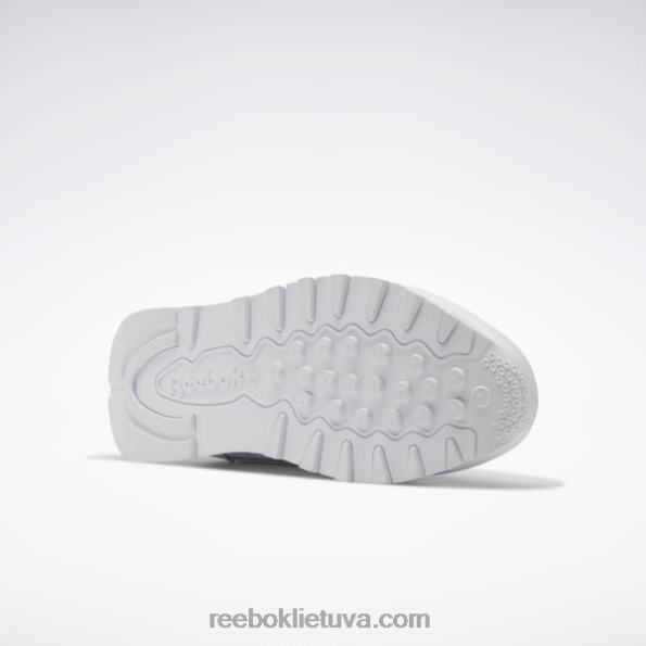 Reebok klasikiniai odiniai batai - klasės mokykla FTYF81417 ftwr balta / vektorinis raudonas vaikai