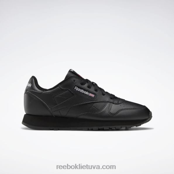 Reebok klasikiniai odiniai batai - klasės mokykla FTYF81421 šerdis juoda vaikai
