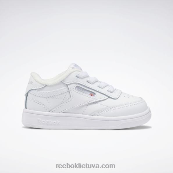 Reebok klubo c batai - bamblys FTYF81400 ftwr baltas vaikai
