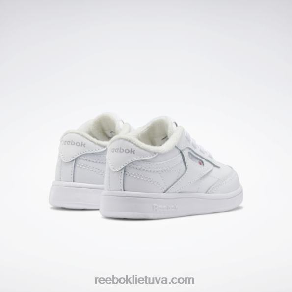Reebok klubo c batai - bamblys FTYF81400 ftwr baltas vaikai
