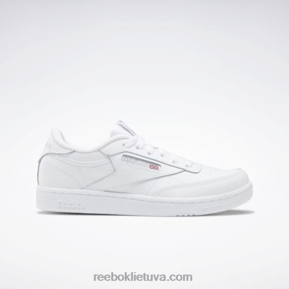 Reebok klubo c batai - klasės mokykla FTYF81394 balta/skaidri pilka vaikai