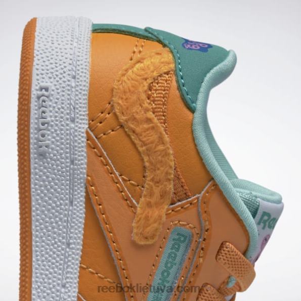 Reebok peppa pig club c bateliai - bamblys FTYF81412 didžiausias oranžinis / pavojingas oranžinis / pusiau būsimasis žalsvai melsvas vaikai