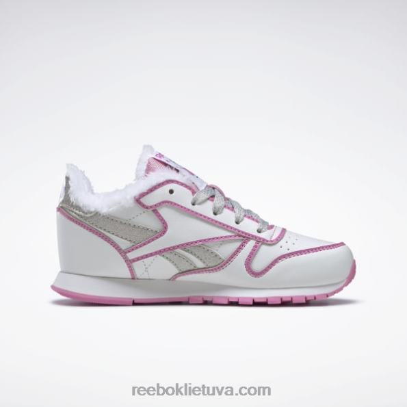 Reebok peppa pig klasikiniai odiniai batai - ikimokyklinis FTYF81443 ftwr balta/icono pink vaikai