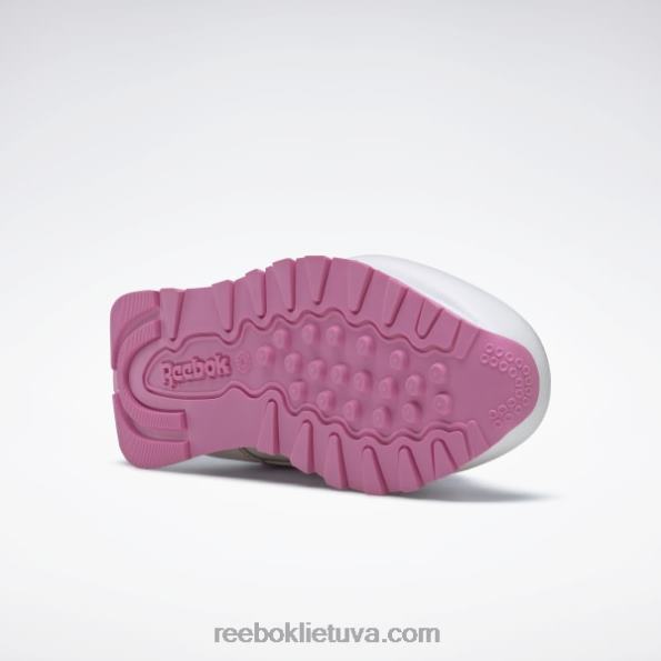 Reebok peppa pig klasikiniai odiniai batai - ikimokyklinis FTYF81443 ftwr balta/icono pink vaikai