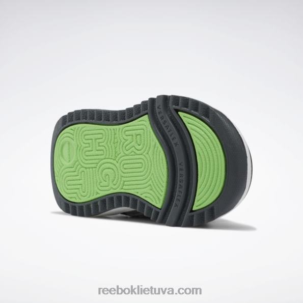 Reebok weebok užsegimo žemi batai - mažyliui FTYF81386 gryna pilka 4 / gryna pilka 7 / saulės rūgštis geltona vaikai