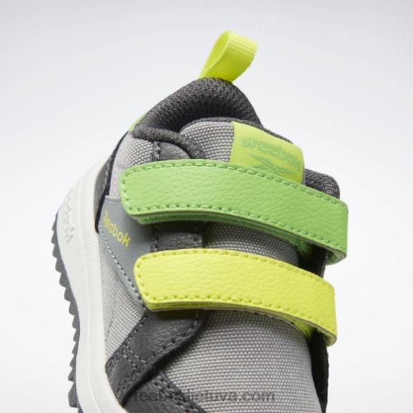 Reebok weebok užsegimo žemi batai - mažyliui FTYF81386 gryna pilka 4 / gryna pilka 7 / saulės rūgštis geltona vaikai