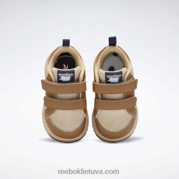 Reebok weebok užsegimo žemi batai - mažyliui FTYF81438 laukinė ruda/Sachara/vector navy vaikai