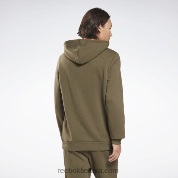 Reebok identitetas su dideliu logotipu džemperis FTYF81344 Žalioji armija vyrų
