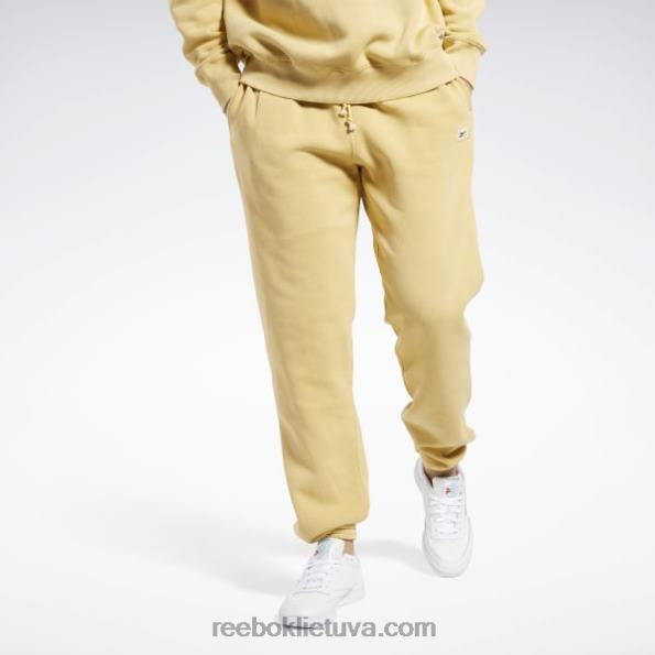 Reebok klasikinės natūralių dažų kelnės FTYF81253 ryški ochra vyrų