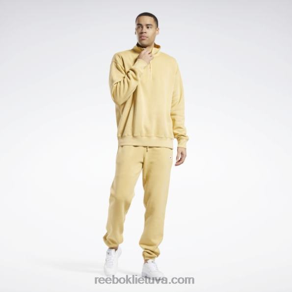 Reebok klasikinės natūralių dažų kelnės FTYF81253 ryški ochra vyrų