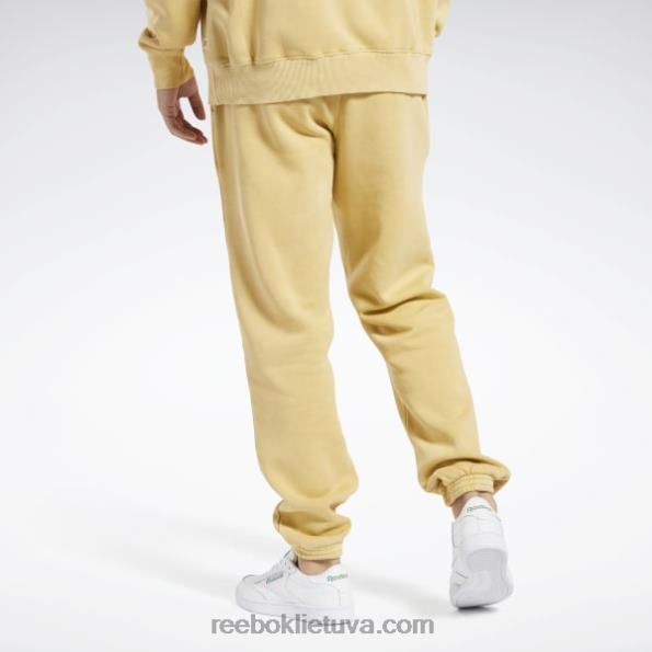 Reebok klasikinės natūralių dažų kelnės FTYF81253 ryški ochra vyrų