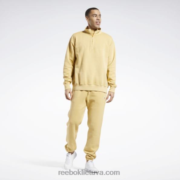 Reebok klasikinės natūralių dažų kelnės FTYF81253 ryški ochra vyrų