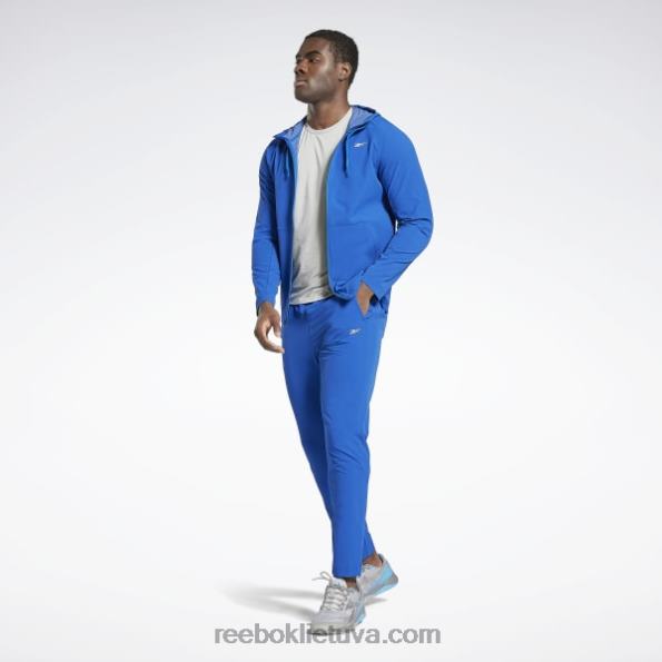 Reebok spektaklio kelnės FTYF81181 mėlynas vektorius vyrų