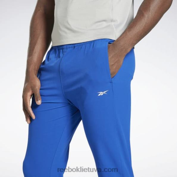 Reebok spektaklio kelnės FTYF81181 mėlynas vektorius vyrų