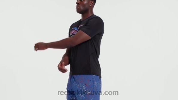 Reebok Activchill grafiniai sportininko marškinėliai FTYF81263 juodas vyrų