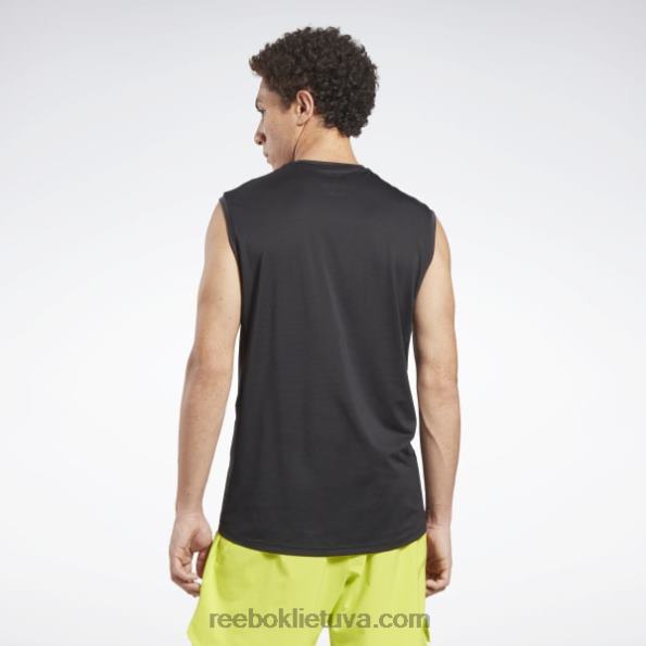 Reebok Activchill marškinėliai be rankovių FTYF81272 juodas vyrų