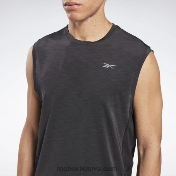 Reebok Activchill marškinėliai be rankovių FTYF81272 juodas vyrų