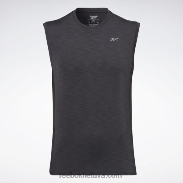 Reebok Activchill marškinėliai be rankovių FTYF81272 juodas vyrų