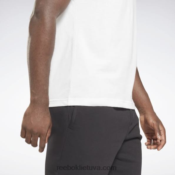 Reebok tapatybės modernūs kamo marškinėliai FTYF81186 baltas vyrų