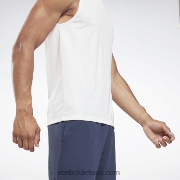 Reebok treniruočių marškinėliai be rankovių FTYF81190 baltas vyrų