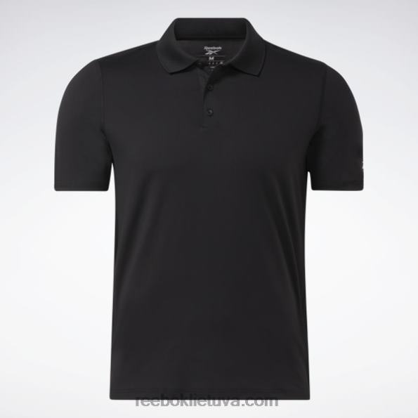 Reebok treniruotėms paruošti polo marškinėliai FTYF81228 juodas vyrų