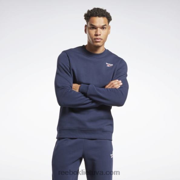 Reebok Identity Fleece Vector crew megztinis FTYF81180 vektorinis laivynas vyrų