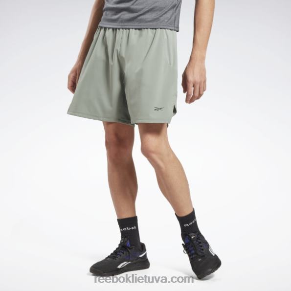 Reebok 3.0 stiprumo šortai FTYF81291 harmonija žalia vyrų