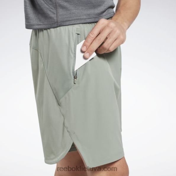 Reebok 3.0 stiprumo šortai FTYF81291 harmonija žalia vyrų