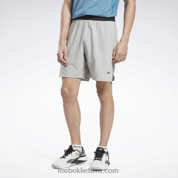 Reebok greičio 3.0 šortai FTYF81293 gryna pilka 3 vyrų