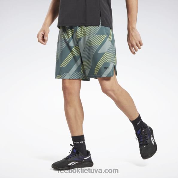 Reebok greičio 3.0 šortai FTYF81301 kreidos žalia vyrų