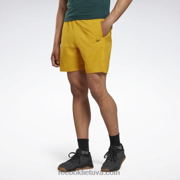 Reebok greitieji šortai 2.0 FTYF81227 ryški ochra vyrų