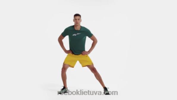 Reebok greitieji šortai 2.0 FTYF81227 ryški ochra vyrų