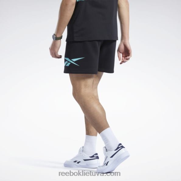 Reebok klasikiniai firminiai šortai FTYF81202 juodas vyrų