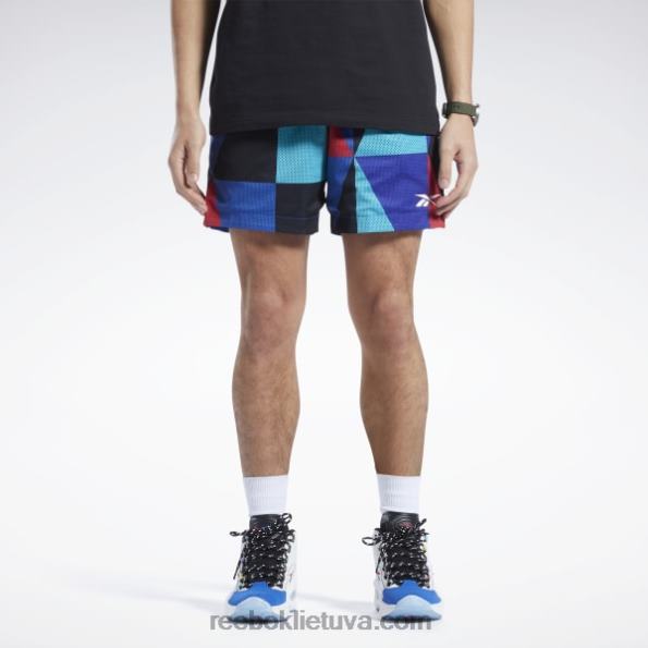 Reebok miesto lygos tinkliniai šortai FTYF81237 mėlynas vektorius vyrų