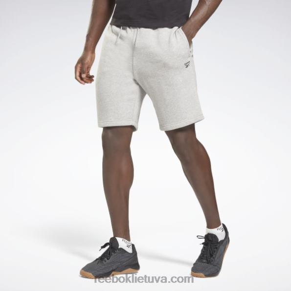 Reebok tapatybės šortai FTYF81330 vidutinio pilkumo viržiai vyrų